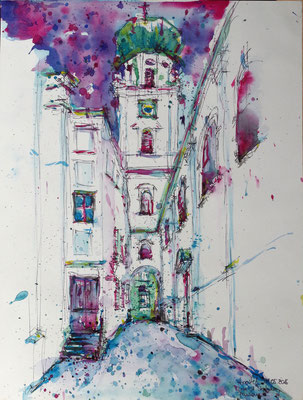 Aquarell auf Papier