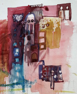 Aquarell auf Papier