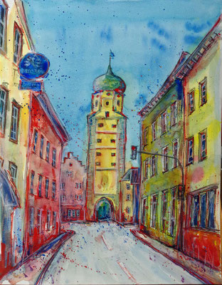 Aquarell auf Papier 36x50cm