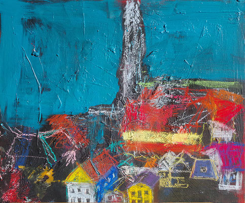 Acryl auf Leinwand