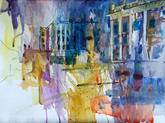 Aquarell auf Papier
