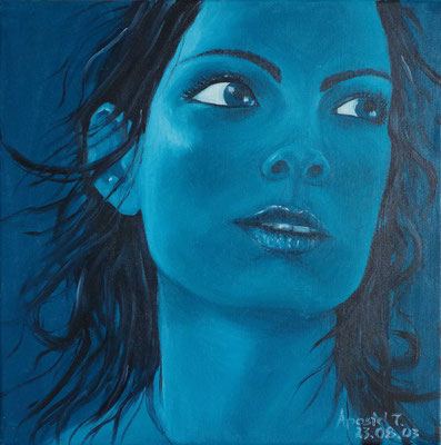Öl auf Leinwand 40x40cm