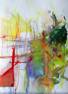 Aquarell auf Papier