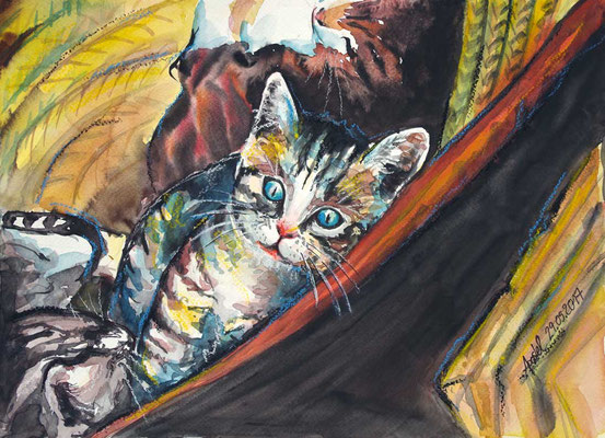 Aquarell auf Papier