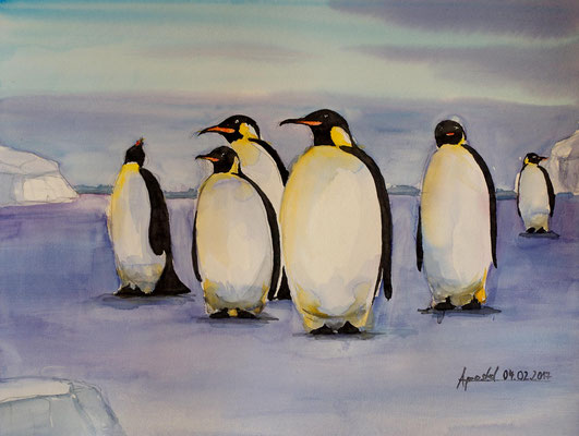 Aquarell auf Papier