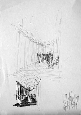Bleistift auf Papier