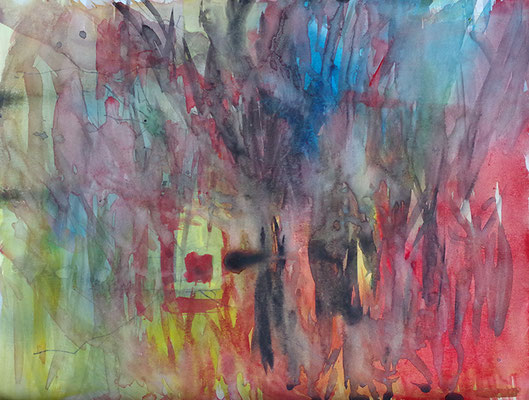 Aquarell auf Papier