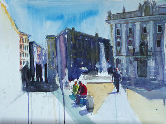 Aquarell auf Papier