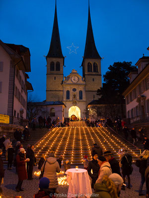 Eine Million Sterne, 1 Million Sterne, Luzern Caritas, Hofkirche, Eine Million Sterne Luzern