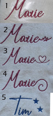 Stickschrift