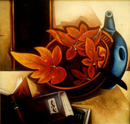 Herbstliches Stillleben 85 x 80  V.V. 19