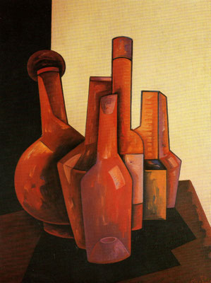 Flaschen  1977  72 x 95