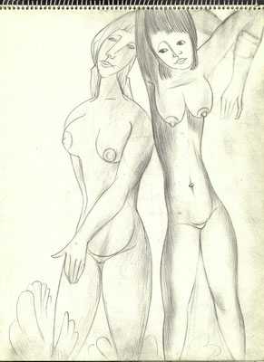 Blatt Nr. 3  6.1971  ( R ) Freundinnen  1973  RGV.66