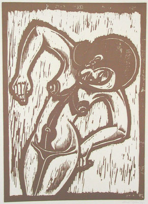 Frauenakt  1983  40 x 55