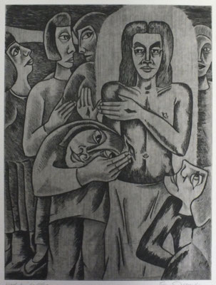 Ungläubiger Thomas I  1990  29,5 x 39        ( 6 )