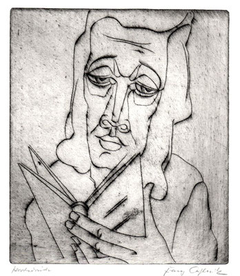 Lesende  1977  14,5 x 17               ( 2 )
