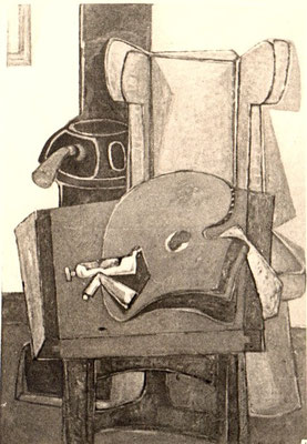 Stillleben mit Palette  I  1953
