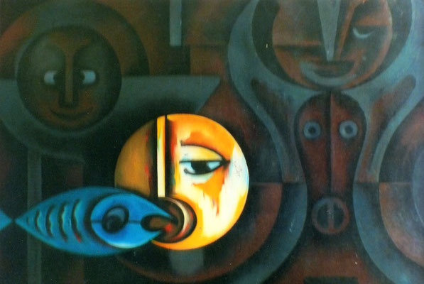 Nächtliches  1969    105 x 82  V.V. 58