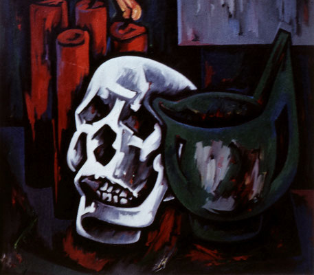 Stillleben mit Totenkopf  V.V. 192