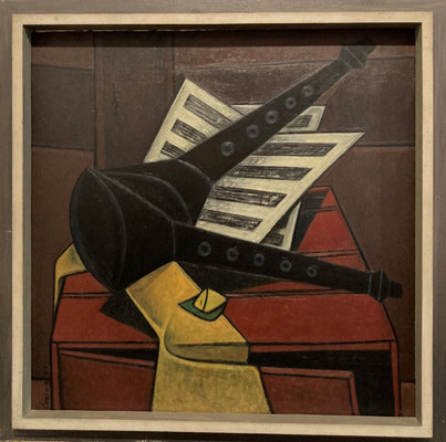 Kleines Musikstillleben  1957  V.V. 1b
