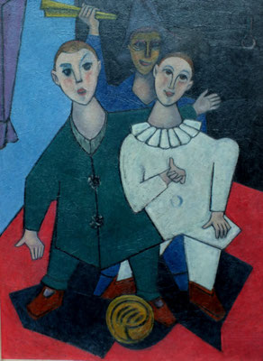 Drei Clowns  1954  82 x 112