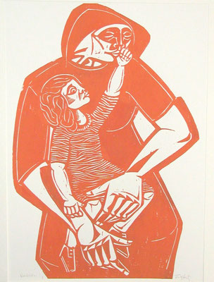 Mutter mit Kind I  1984  45 x 60