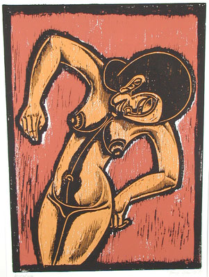 Frauenakt  1983  40 x 55
