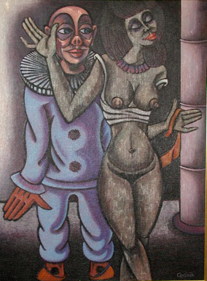 Der Clown und das Mädchen  1981  90 x 120
