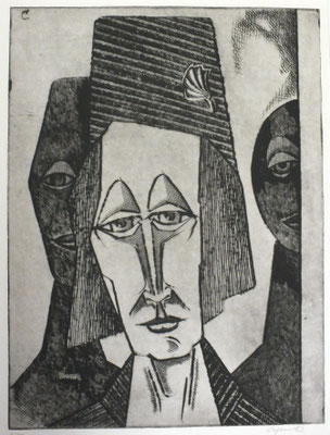 Frauengruppe  1992  29,5 x 39,5     ( 2 )
