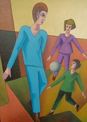 Ballspiel  1997  95 x 130