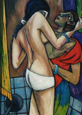 In Besitzname der Frau  2007  75 x 100