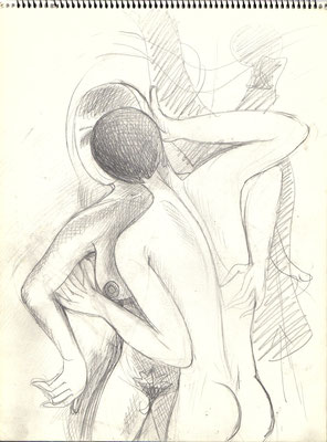 Blatt Nr. 1  1979  ( R )  Umarmung  1956  12 - 18