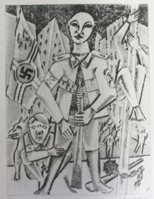 Größenwahn ( Verblendung )  1996  30 x 39,5          ( 3 )