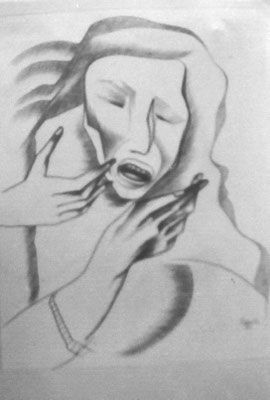 Schmerz  1969    41,5 x 54,5  B.G.V. 38