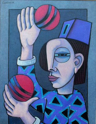 Kleiner Artist  1982  60 x 80