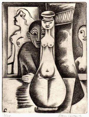 Verfolgung  1968  15 x 20       ( 2 )