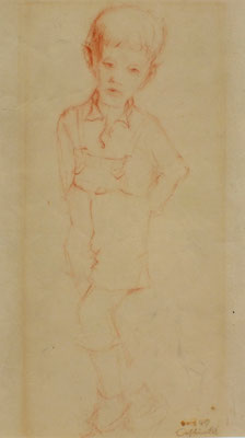 Rainer ( Sohn ) 1949  24 x 31 ( Rötel )