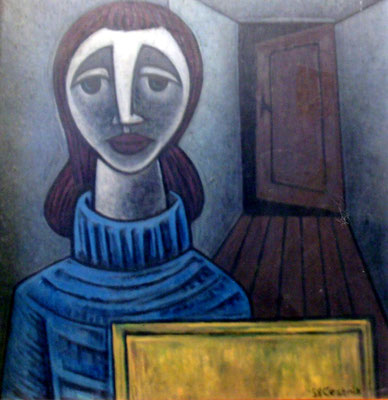 Mädchenkopf  1958  V.V. 233