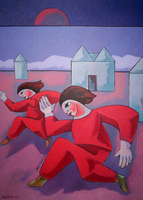 Rote Läufer  2005  85 x 115