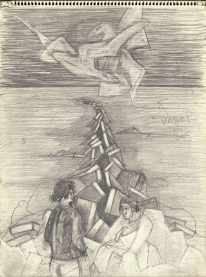 Blatt Nr. 5  7.1974  ( 2xR )   Am Meer I + II  1978  !2 - 50 a+b