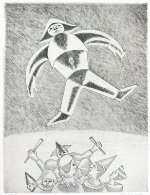 Zirkus II  1996  30 x 39,5             ( 3 )