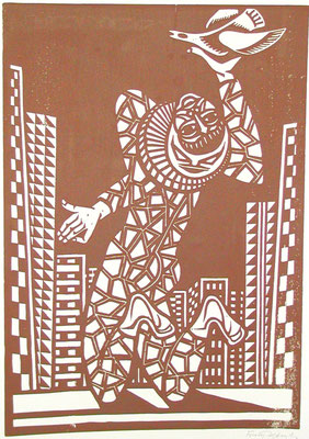 Harlekin  1983  40 x 55