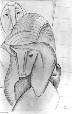 Frau mit Hermelin  i1961   B.G.V. 27