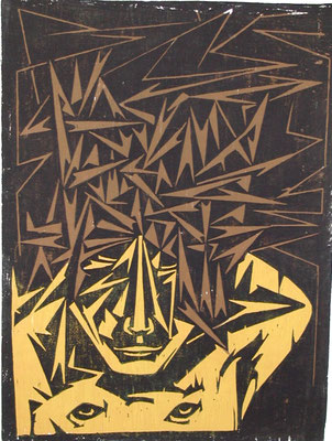 Dornenmann  1966  45 x 60