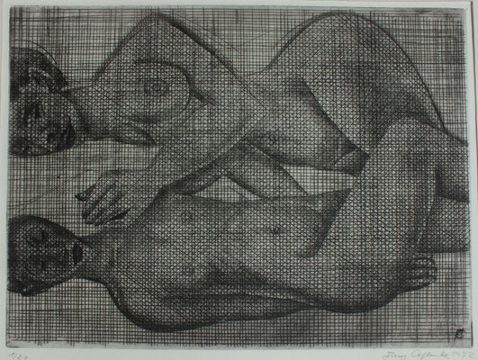 Paar  II  1977  39,5 x 30