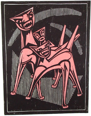 Höllenhunde 1982  45 x 61
