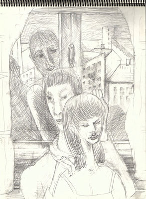 BlattNr. 10  1984  ( R ) Blick am Fenster  1996  15 - 35a, ( 2xÖl ) Liebespaar I 1994  20 - 12,Liebespaar II  198321 - 15