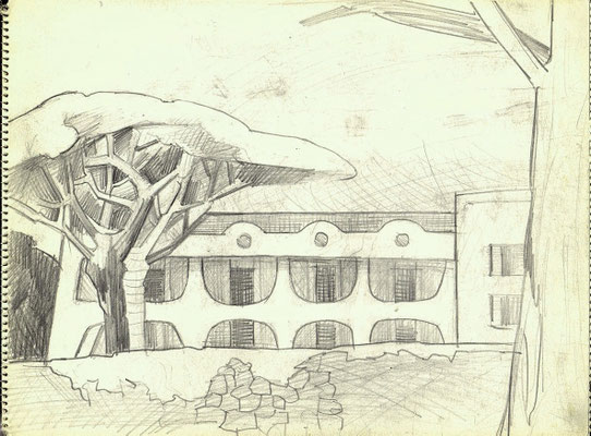 Blatt Nr. 3  9.1966  ( 2xÖl )  Ischia Hotell  1974   V.V. 32/6,    V.V.50 