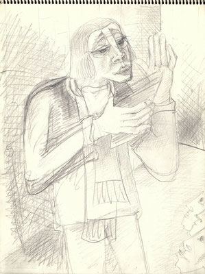 Blatt Nr. 5  1980  ( H )  Dichter  1982  4 - 3  ( Öl )  Dichter  2002  20 - 14