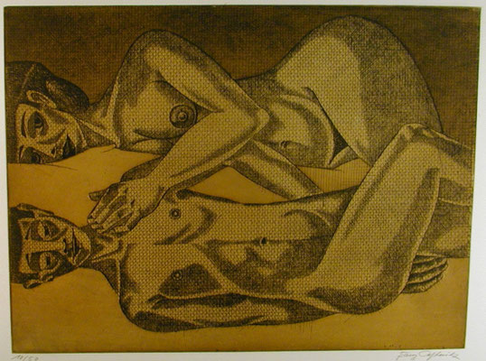 Paar II  1977  39,5 x 30                 ( 2 )